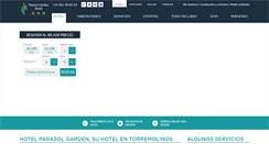 Desktop Screenshot of hotelparasolgarden.com